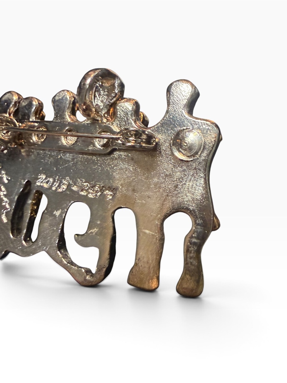 Eytan Brandes 2013-14 Torah Fund Judaica People Brooch Pendant Signed - Picture 4 of 6